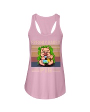 Freshly Baked Pig Ladies Flowy Tank tile