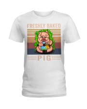 Freshly Baked Pig Ladies T-Shirt tile