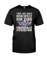 Folded Flag Classic T-Shirt front
