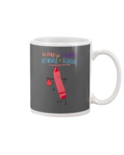 Teacher Crayon Pink Mug tile