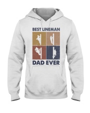 Best Lineman Dad Ever Hooded Sweatshirt tile