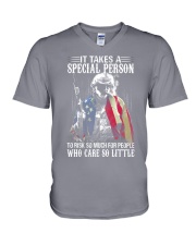 It takes a special person V-Neck T-Shirt tile