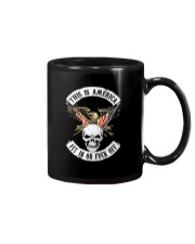 This is America Fit in or f'ck off Mug tile
