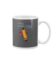 Art Teacher Crayon Orange Mug tile