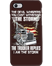 Trucker The devil whisper Phone Case tile