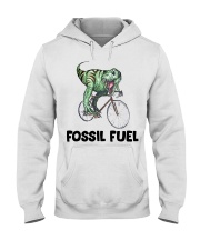 Cycling Fossil Fuel Hooded Sweatshirt front