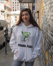 Cycling Fossil Fuel Hooded Sweatshirt lifestyle-unisex-hoodie-front-1