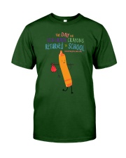5th Grade Crayon Orange Classic T-Shirt tile