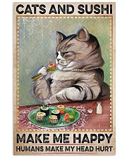 Cats and Sushi 11x17 Poster front