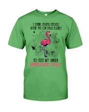 Flamingo Anger Management Skills Premium Fit Mens Tee tile