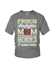 Proud Firefighter Mom Youth T-Shirt tile