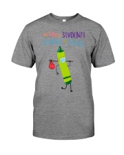 Students Crayon Mask Green Pea Premium Fit Mens Tee tile