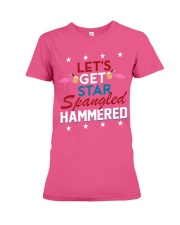 Flamingo Let's get star spangled Premium Fit Ladies Tee tile