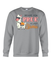 Back to school Pre-K is no-prob llama Crewneck Sweatshirt tile