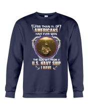 Nv Sunset from ship Crewneck Sweatshirt tile