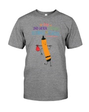2nd Grade Crayon Orange Premium Fit Mens Tee tile