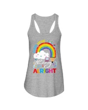 Teacher Every little thing is gonna be ok Ladies Flowy Tank tile