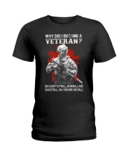 Why did I became a Veteran Ladies T-Shirt tile
