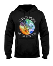 Say less show more Hooded Sweatshirt tile