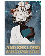 Book She Lived Happily Ever After Vertical Poster tile