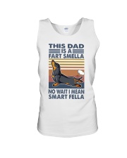 Dachshund Fart Smella Smart Fella Unisex Tank tile