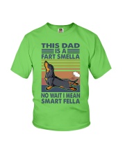 Dachshund Fart Smella Smart Fella Youth T-Shirt tile