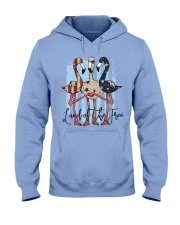 Flamingoes Land of the Hooded Sweatshirt tile