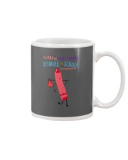 Music Teacher Crayon Pink Mug tile