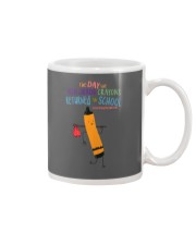 4th Grade Crayon Orange Mug tile