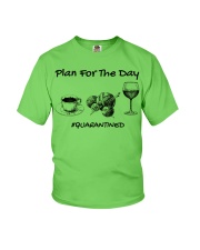 Quilting plan for today Youth T-Shirt tile