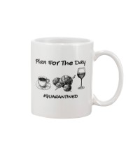 Quilting plan for today Mug tile