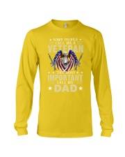 I'm a dad grandpa and a veteran Long Sleeve Tee tile