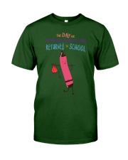 Educational Diagnosticians Crayon Red Classic T-Shirt tile