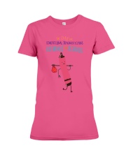 Educational Diagnosticians Crayon Red Premium Fit Ladies Tee tile