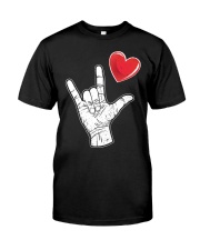 Heart Hand Classic T-Shirt front