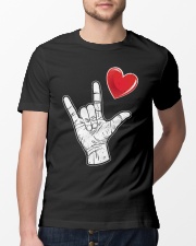 Heart Hand Classic T-Shirt lifestyle-mens-crewneck-front-13