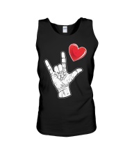 Heart Hand Unisex Tank tile
