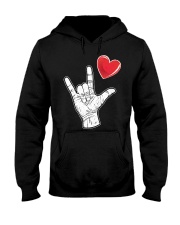 Heart Hand Hooded Sweatshirt tile