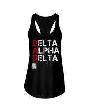 Veteran Dad Ladies Flowy Tank tile