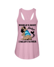 Pug World's best Farter Father Ladies Flowy Tank tile
