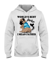 Pug World's best Farter Father Hooded Sweatshirt tile