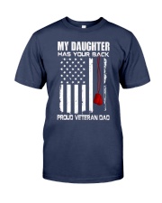 Veteran Dad- Daughter Premium Fit Mens Tee tile