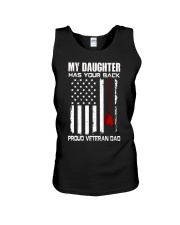 Veteran Dad- Daughter Unisex Tank tile