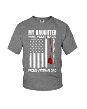 Veteran Dad- Daughter Youth T-Shirt tile