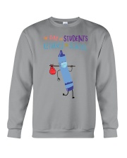 Students Crayon Mask Blue Crewneck Sweatshirt tile
