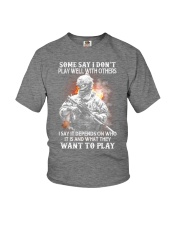 Some say I don't play well with others Youth T-Shirt tile