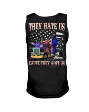 Trucker they hate us because they ain't us Unisex Tank tile