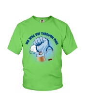 Nurse We will get through this Youth T-Shirt tile