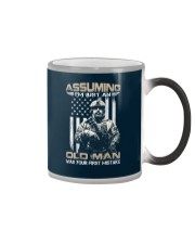 Assuming I'm just an old man Color Changing Mug tile
