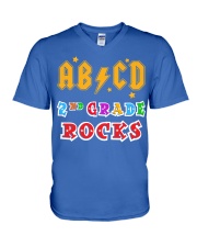 Back to school 2nd Grade V-Neck T-Shirt tile